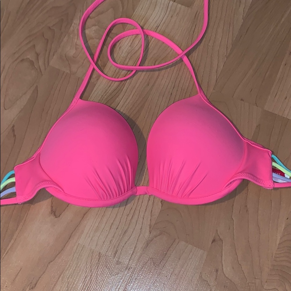 pink swimming suit top